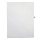 Mark Maker – Onglets séparateurs juridiques blancs, 1/26 onglets, format lettre, sans trous, lettre K, 25/paquet-Onglets séparateurs blancs, 1/26 onglets