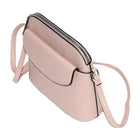 Nicci - Sac à bandoulière avec rabat sur le devant - Rose-Poche extérieure avant avec fermeture à bouton-pression magnétique