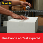 Scotch - Ruban d’emballage Box Lock(MC) - 48 mm x 20,3 m (1,88 po x 22,2 vg)-Sans fendillement ni déchirement