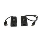 StarTech  Rallonge USB Ethernet cat.5/cat.6, jusquâââ€š¬ââ€ž¢à 131 pi (40 m), 1 port-La rallonge USB 1.1 prend en charge tous les périphériques USB haut débit (12 Mb/s) ou de faible puissance (1,5 Mb/s) jusqu’à 131 pieds (40 mètres); une solution économique pour connecter des appareils USB qui ne nécessitent pas la puissance de la bande passante offert par le USB 2.0+