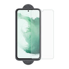 AXS - ARMORGlass Pro Protecteur d'ecran avec plateau d'installation pour Samsung Galaxy S22 Plus-Revêtement resistant aux traces de doigts et aux contaminants