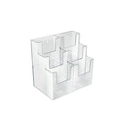 Azar Displays – Porte-brochures à 3 niveaux avec 6 pochettes et 3 pans, 2/paquet (252815)-Porte-brochures