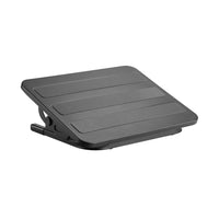IntekView - Repose-pieds-Support sur pied  ergonomique inclinable pour 2 écrans