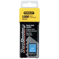 Stanley – Agrafes robustes, 1/4 po, 1000/boîte-Conception robuste pour un rendement suprême