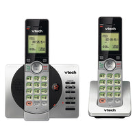 Vtech – Téléphone sans fil à 2 combinés avec répondeur numérique CS6929-2-Technologie numérique DECT 6.0
