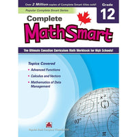 Popular Book - Complete MathSmart, 12e année-Un contenu conforme au programme canadien