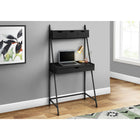 Monarch Specialties - 7330 Bureau 32 po L - Noir/Metal Noir-Cadre en métal noir solide pour tenir une surface de travail spacieuse idéal pour un ordinateur portable, une lampe et des accessoires de bureau