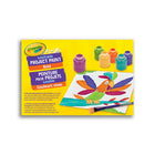 Crayola Peinture de Projet Lavable - 6 Couleurs Assorties-DES PEINTURES LAVABLES SANS TRACAS : Ces peintures inspireront les jeunes artistes, et les parents auront l'esprit tranquille en sachant qu'elles se nettoient sans problème.