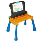 VTech - Explore & Write Activity Desk - Version française-Se transforme d’un bureau à un chevalet ou une ardoise et doté d’un espace de rangement pour le matériel d’artiste fin d’encourager le jeu naturel.