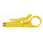 HVTools – Outil à dénuder, 5 x 4 x 1 po, jaune-L’outil à dénuder de HV Tools est muni d’une lame