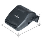 Koolatron – Chauffage d’appoint 12 V pour l’auto-S’ajuste à 45 degrés à la verticale ou à 90 degrés à l’horizontale pour une chaleur maximale