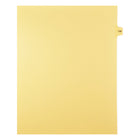Markmaker - 25 tabs/PQT,5 PQT/Boite, Intercalaires imprimes Legal, Chamois, 1/15th coupe| format lettre, sans trous, Numero 138-Intercalaires imprimes Legal
