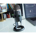 Blue Yeti Nano Premium USB Condenser Microphone, Shadow Grey-Frequency Response: 20 Hz - 20 kHz