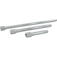 Gray Tools – Ensemble 3 pièces de rallonges pour prise de 1/2 po, 5, 10 et 15 po-Comprend : Comprend des extensions de 5, 10 et 15 po.