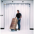 KLETON - Portes à lanières, PVC température standard, bandes de 8 larg. (po), pour ouverture de porte de 6 larg. x 8 haut. (pi)-Offre une barrière acoustique idéale autour des équipements bruyants