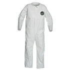 Dupont – Combinaison de protection personnelle ProShield 50, fermeture glissière avant, blanc, petit, 25/pqt (NB120SWHSM002500)-Matériau : Microporeux