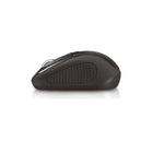 Basic Tech - Souris sans fil noire-Modèle profilé et confortable pour les droitiers et les gauchers