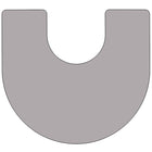 Flash Furniture – Table d’activités fer à cheval stratifié thermofusionné 60 x 66 po, pattes à hauteur réglable, gris-Forme : Fer à cheval