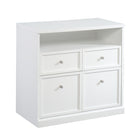 Sauder - Craft Pro Series Meuble de rangement - 30,11 po H - Finition White (421407)-Meuble de rangement