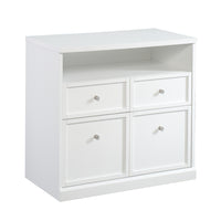 Sauder - Craft Pro Series Meuble de rangement - 30,11 po H - Finition White (421407)-Meuble de rangement