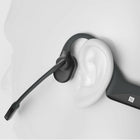 Shokz - OpenComm Bluetooth Headset-Cosmic Black-Temps de conversation de 16 heures
