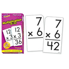 TREND enterprises Inc. Ensemble de cartes éclair, Multiplication 0 à 12, 91 cartes-Texte clair, facile à lire sur fond blanc