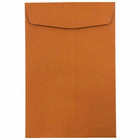  JAM Paper - Enveloppes pour catalogue à extrémité ouverte - 6 x 9 - orange foncé - paquet de 50-Couleur : orange foncé.