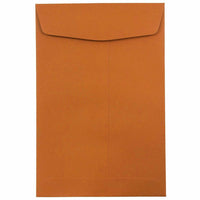  JAM Paper - Enveloppes pour catalogue à extrémité ouverte - 6 x 9 - orange foncé - paquet de 50-Couleur : orange foncé.