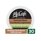 Capsules K-Cup de café de qualité supérieure McCafé - torréfaction mi-foncée - déca - paquet de 30-Goût : savourez le goût de McCafé dans le confort de votre foyer Le café de torréfaction supérieure McCafé a un arôme riche, un corps velouté et une finale franche