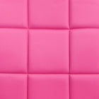 Flash Furniture - Chaise de travail GO-1691-1-PINK-A-GG en vinyle à dossier mi-dos avec accoudoirs fixes, rose-Base robuste en nylon