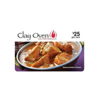 Clay Oven – Carte-cadeau de 25 $-Les récompenses Air Miles ne s'appliquent pas sur l'achat de cartes-cadeaux.