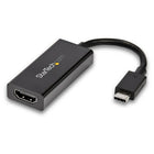 C2G - Adaptateur HDMI mâle vers HDMI femelle à 90 degrés vers le bas-Alimenté par USB