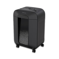 Fellowes − Déchiqueteuse à coupe-croisée Powershred LX85-Déchiquette 12 feuilles par passage en particules transversales de 5/32 po x 1-9/16 po (niveau de sécurité P-4)