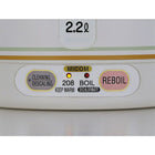 Zojirushi Micom Super chaudière, 3L, Blanc-Contrôles simples pour reboiller ou déclasser pour garder le pot pétillant propre