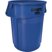 Brute â€“ Contenants ronds, aéré, bleu, 20 gal, 2/paquet-Contenant Brute, aéré