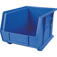 Kleton - Bac Empilable & À Suspendre, 8-1/4po La, 7po H X 10-3/4po P, Bleu, paquet de 12-Capacité 50 lb