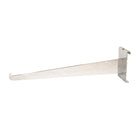 Can-Bramar – Support de tablette pour panneau à maillage métallique, 12 po, chrome, 10/paquet-Support de tablette pour panneau à maillage métallique