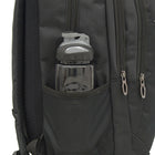 Sac à dos intelligent multi-poches avec port USB de Club Rochelier, Noir-2 grandes poches pour ranger les livres et vos fournitures