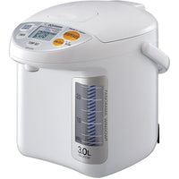 Zojirushi Panorama Window Micom Chauffe-eau et chauffe-eau, 3L, blanc-4 maintenir les réglages de température chaude (160 oF, 175 oF, 195 oF, 208 oF)