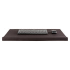 Allsop - Sous-main ErgoEdge avec repose-poignet - Noir-Épaisseur : 0.2"