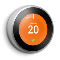 Google – Thermostat Nest Learning, 3e génération (T3007EF)-Il apprend les températures que vous aimez après une semaine d'utilisation et crée un horaire pour vous
