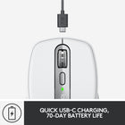 Logitech MX Anywhere 3 pour Mac, gris clair-Multi-appareils et multi-systèmes d’exploitation : connectez jusqu’à 3 appareils