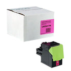 fuzion - Lexmark (71B1HM0) Cartouche De Toner Compatible - Rendement Haut - Magenta-Couleur d'encre: Magenta