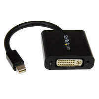 StarTech  Adaptateur convertisseur de port Mini DisplayPort à DVI, noir, Mini DisplayPort à DVI, 1920 x 1200-Convertisseur simple à utiliser qui rend le port Mini DisplayPort rétrocompatible avec votre écran ou projecteur DVI