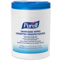 PURELL Lingettes de benzalkonium chloride san alcool sans parabène – 270 Lingettes-Retire les salissures légères et la saleté des mains