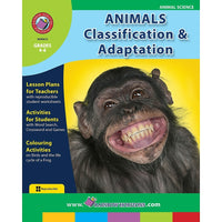 Livre numérique : Animals : Classification & Adaptation (PDF, téléchargement pour 1 utilisateur), 4e à 6e année-Vous recevrez deux courriels : un confirmant toute la commande et l'autre avec un bouton Download Software (Télécharger le logiciel). Vous pouvez télécharger immédiatement ou revoir votre courriel pour télécharger plus tard.