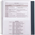 Cahier Premium Five Star - 3 sujets - 11 po x 8,5 po - 300 pages - ardoise-Spirale simple revêtue de nylon