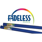 Pacon - Papier à babillard Fadeless ultra résistant à l’usure, 48 po x 12 pi, bleu royal-Bleu royal