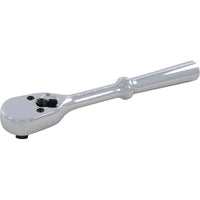 Gray Tools – Clé réversible de 3/8 po à 32 dents chromées, 7 1/2 po de long-Taille de la prise : 3/8 po
