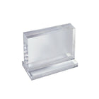 Bloc acrylique horizont. sur base acrylique,8,5 po-1